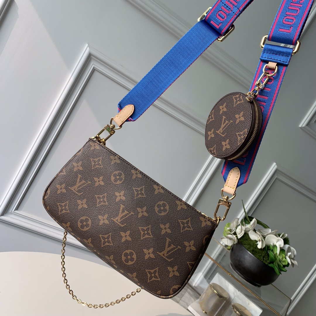 LV M44813 Louis Vuitton M44840 Multi Pochette M44990 Blue