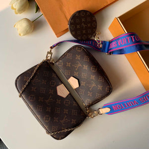 LV M44813 Louis Vuitton M44840 Multi Pochette M44990 Blue - Default Title - View 6