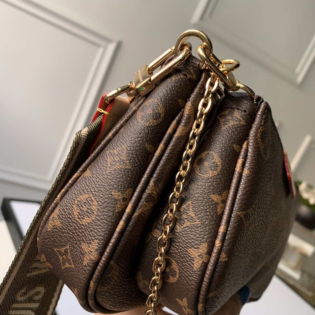 LV M44813 Louis Vuitton M44823 Multi Pochette Accessoires Bag Light Green - Default Title - View 5