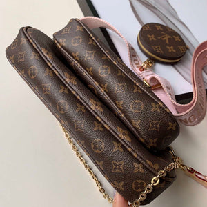 LV M44813 Louis Vuitton M44823 Multi Pochette Accessoires Bag Pink - Default Title - View 4