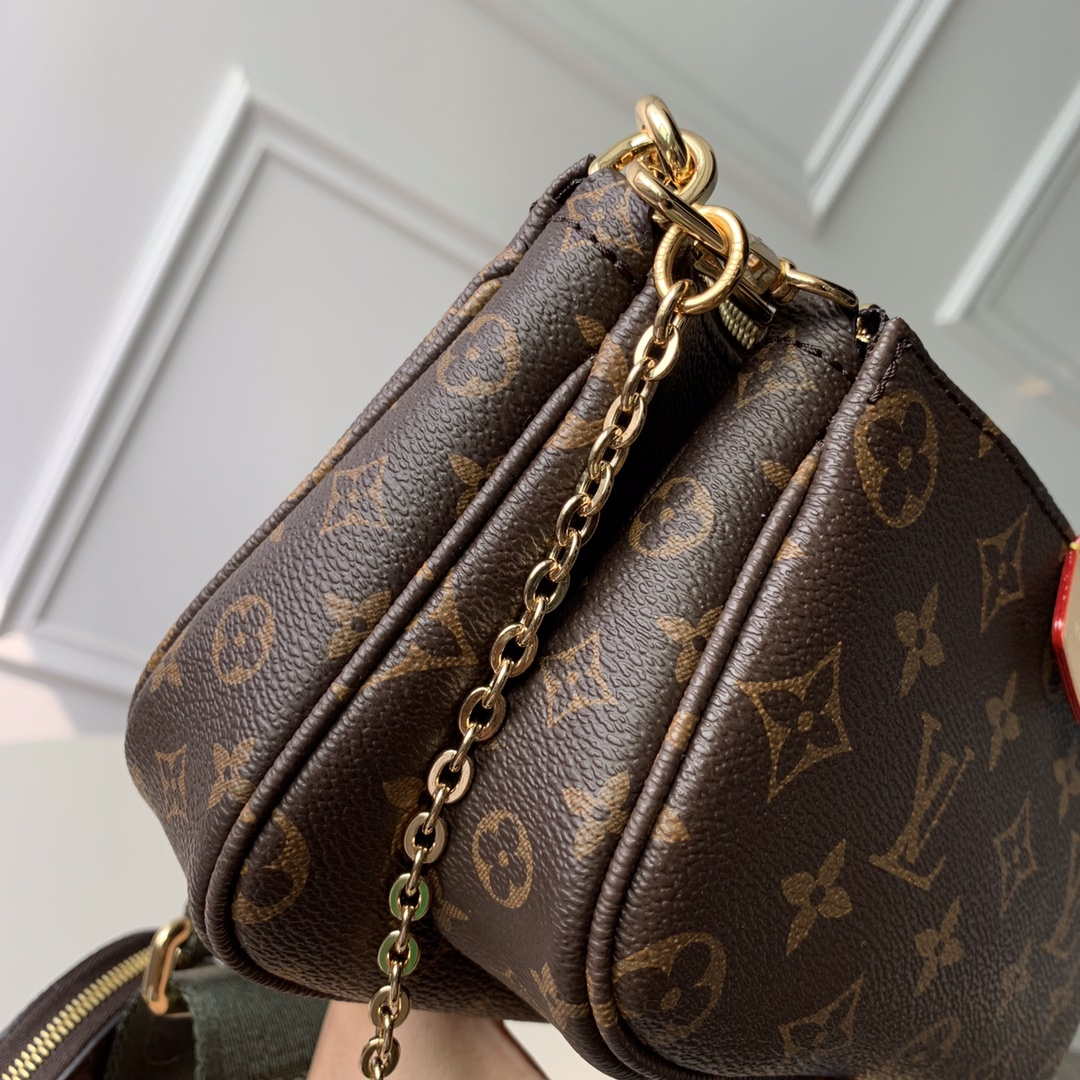 LV M44813 Louis Vuitton M44823 Multi Pochette Accessoires Bag Pink - Default Title - View 5