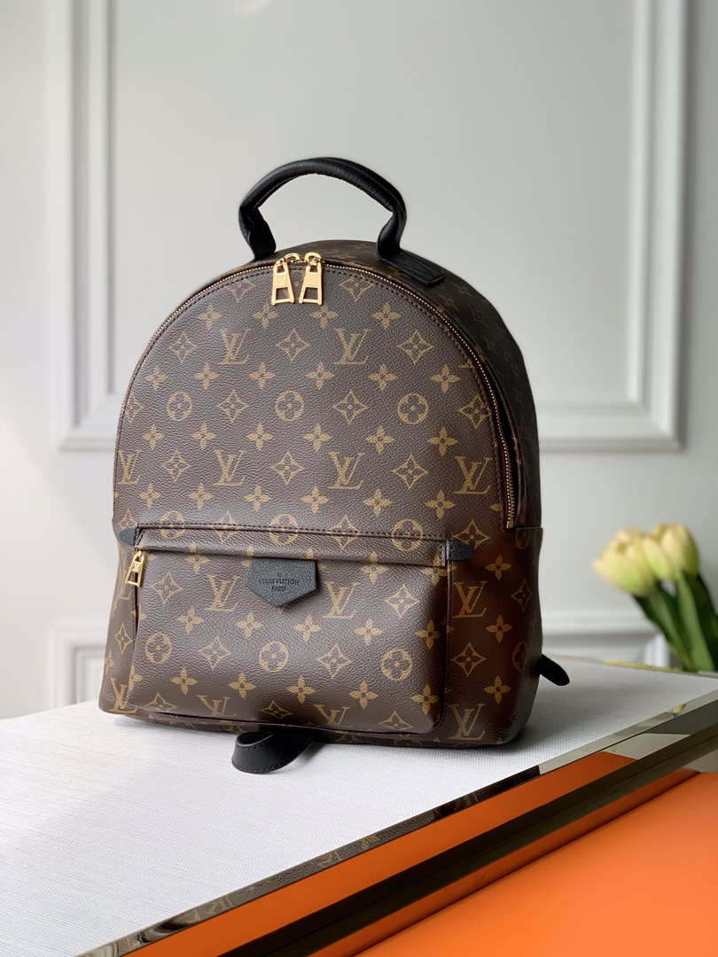 LV M44874 Louis Vuitton Palm Springs MM Monogram Bag - Default Title - View 1