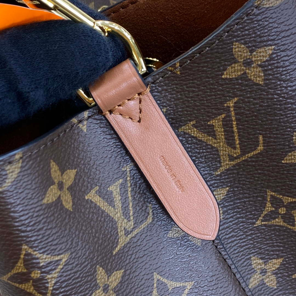 LV M44887 Louis Vuitton MM N¨¦ONO¨¦ Bag Monogram Caramel Brown
