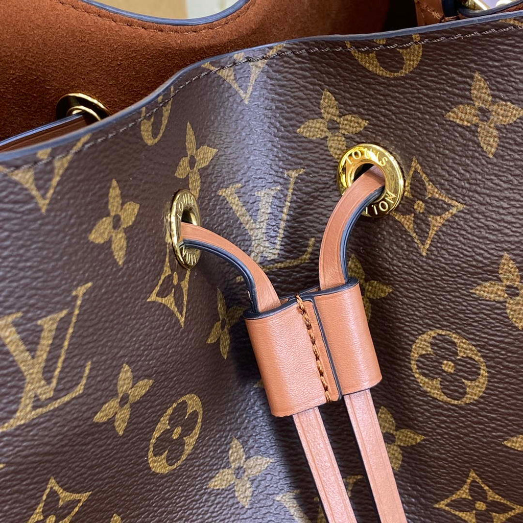 LV M44887 Louis Vuitton MM N¨¦ONO¨¦ Bag Monogram Caramel Brown