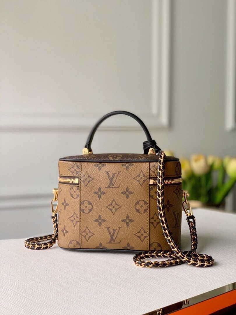 LV M45165 Louis Vuitton Vanity Pm Monogram Reverse Bag - Default Title - View 2
