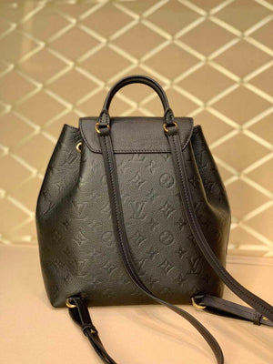 LV M45205 Louis Vuitton Montsouris Backpack Black - Default Title - View 2