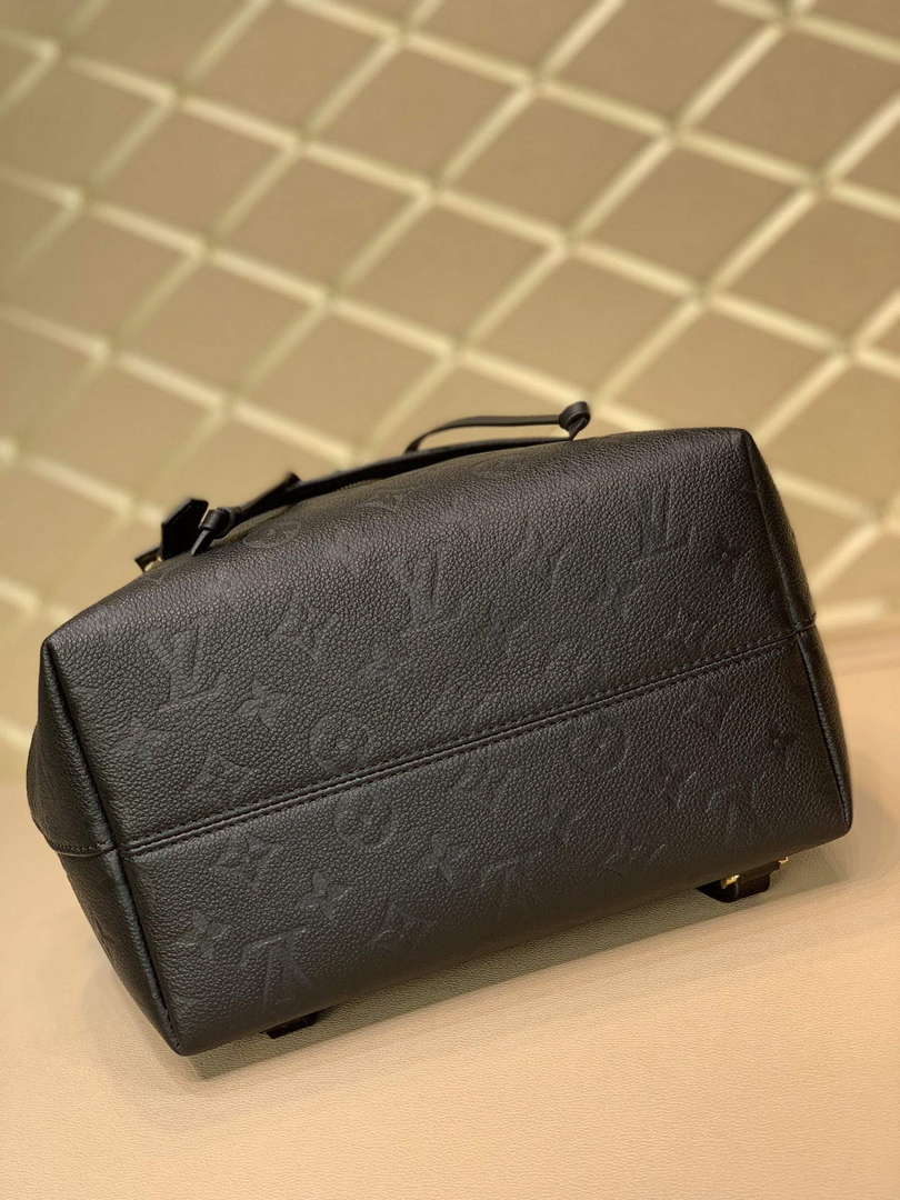 LV M45205 Louis Vuitton Montsouris Backpack Black - Default Title - View 4