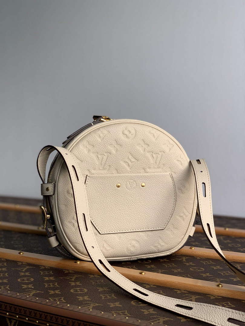 LV M45276 Louis Vuitton Boite Chapeau Souple Shoulder Bag Beige - Default Title - View 2