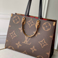 LV M45320 Louis Vuitton Onthego GM Bag M45321 Monogram and Monogram Reverse - Default Title - View 1