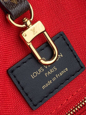 LV M45321 Louis Vuitton Onthego MM Bag M45320 Monogram and Monogram Reverse - Default Title - View 9