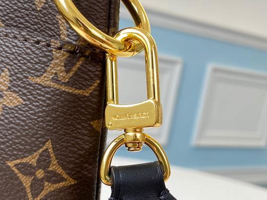 LV M45353 Louis Vuitton M45354 Odeon PM Bag Black - Voguebags