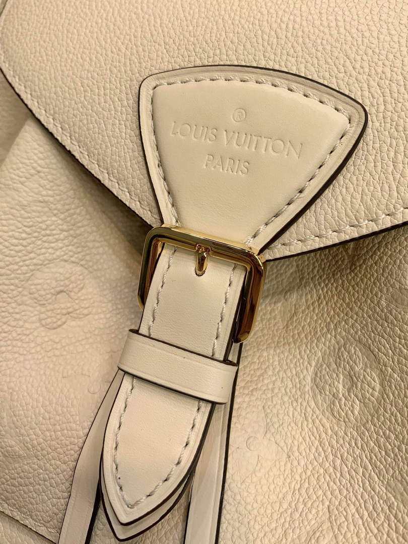 LV M45410 Louis Vuitton Montsouris Backpack Milky white - Default Title - View 6