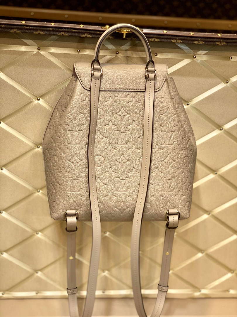 LV M45410 Louis Vuitton Montsouris Backpack Tourterelle Grey - Default Title - View 2