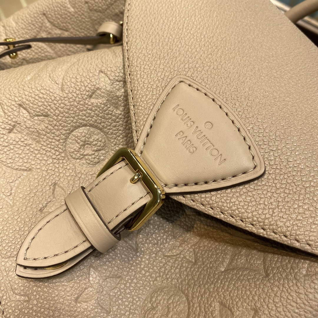 LV M45410 Louis Vuitton Montsouris Backpack Tourterelle Grey - Default Title - View 5