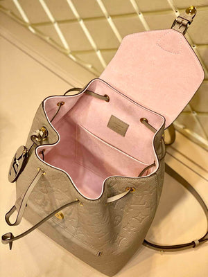 LV M45410 Louis Vuitton Montsouris Backpack Tourterelle Grey - Default Title - View 7