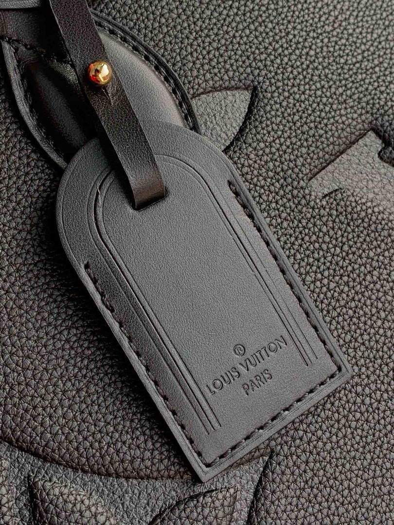 LV M45595 Louis Vuitton Onthego MM M45660 Bag Monogram Empreinte Leather Black