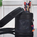 LV M45604 Louis Vuitton 2054 Expandable Polochon Bag Black - luxibagsmall