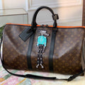 LV M45616 Louis Vuitton Keepall Bandouliere 50 Monogram