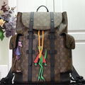 LV M45617 Louis Vuitton Backpack Christopher PM Monogram Coated Canvas - luxibagsmall