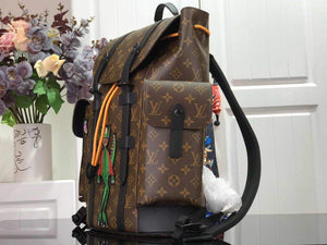 LV M45617 Louis Vuitton Backpack Christopher PM Monogram Coated Canvas - luxibagsmall