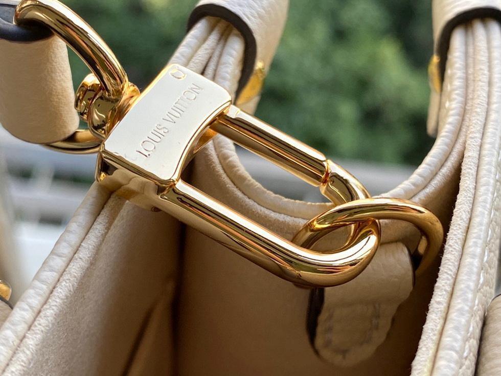 LV M45654  Louis Vuitton Onthego Pm Tote M45659 Bag Cream - luxibagsmall