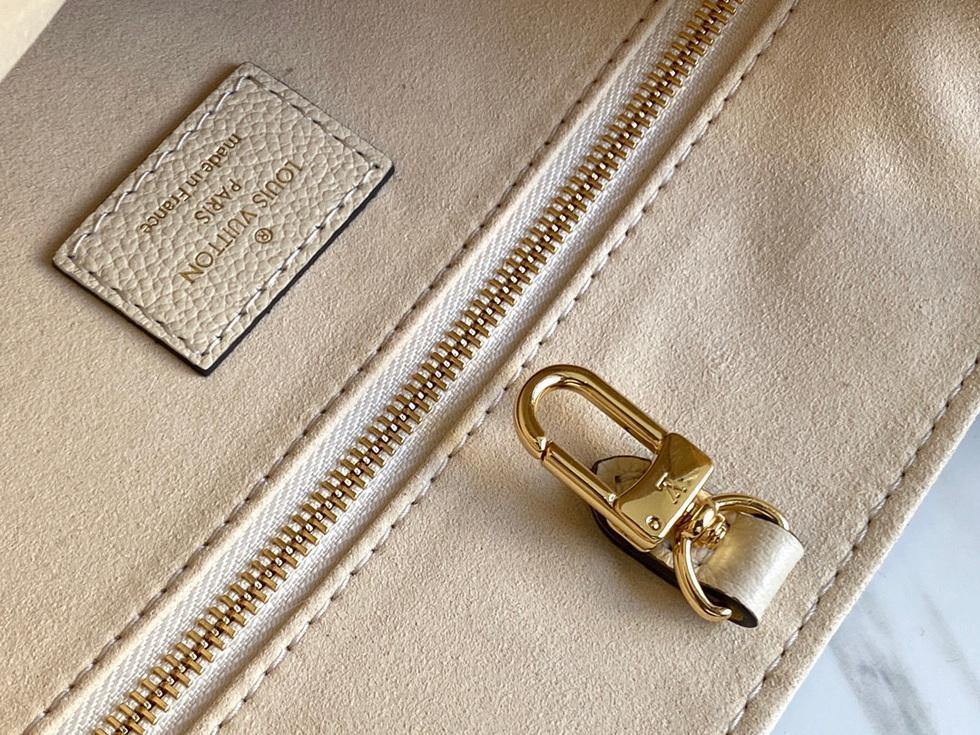 LV M45654  Louis Vuitton Onthego Pm Tote M45659 Bag Cream - luxibagsmall