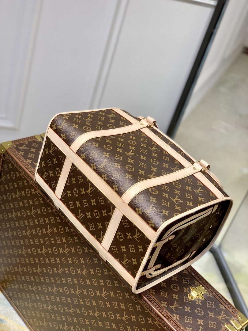 LV M45662 Louis Vuitton Pet Travel Bag 45cm - Default Title - View 4