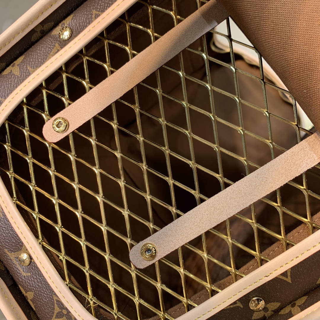 LV M45662 Louis Vuitton Pet Travel Bag 50cm - Default Title - View 9