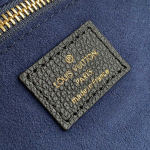 LV M45685 Louis Vuitton Neverfull MM Bag Monogram Empreinte Leather Black - Default Title - View 5