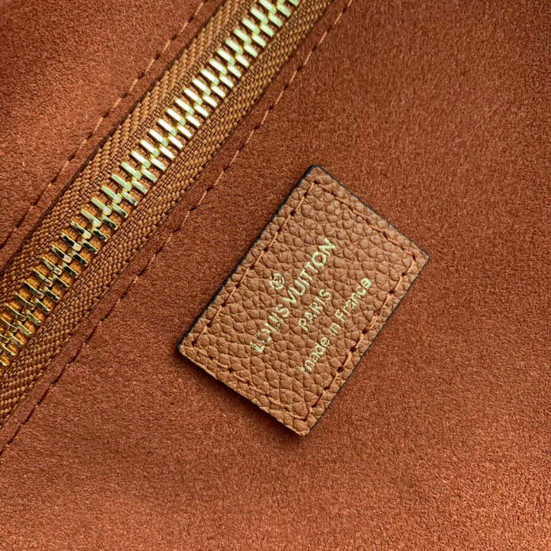 LV M45685 Louis Vuitton Neverfull MM Tote Bag Brown - Default Title - View 6