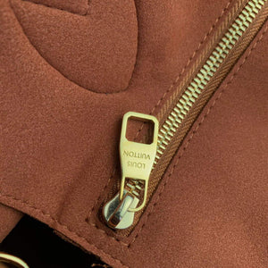 LV M45685 Louis Vuitton Neverfull MM Tote Bag Brown - Default Title - View 7