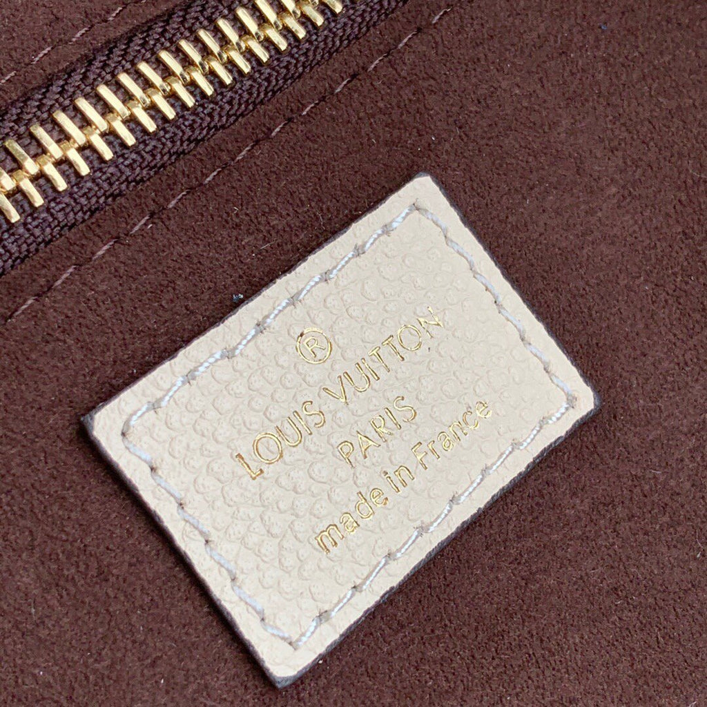 LV M45684 Louis Vuitton Neverfull MM M45686 Bag Embossed Cowhide Leather - luxibagsmall
