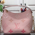 LV M45697 Louis Vuitton Marshmallow Bag M45698 Bouton De Rose Pink - luxibagsmall