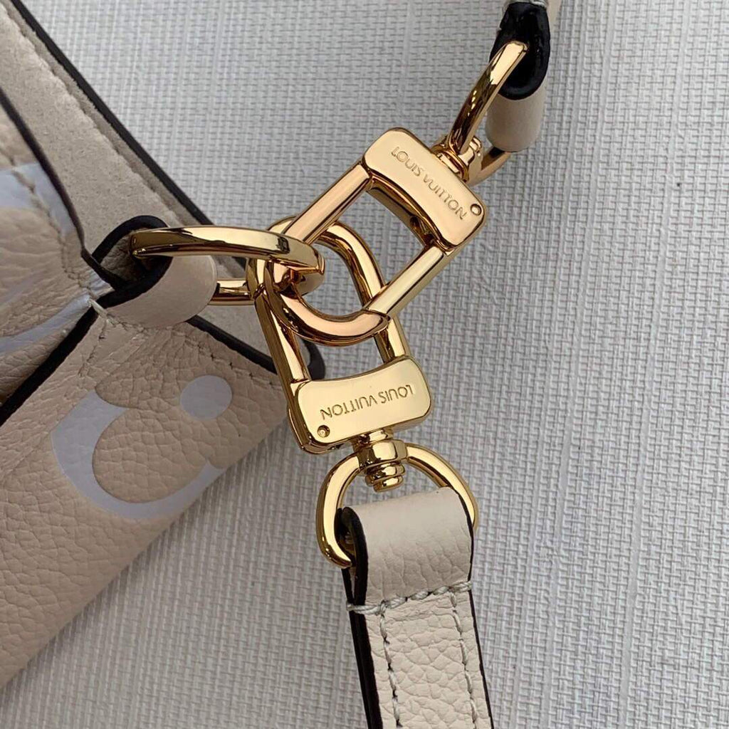 LV M45716 Louis Vuitton N¨¦ONO¨¦ BB Bag Cream/Saffron