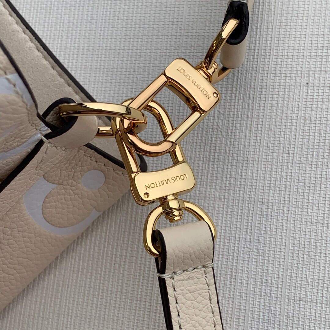 LV M45716 Louis Vuitton N¨¦ONO¨¦ BB Bag Cream/Saffron