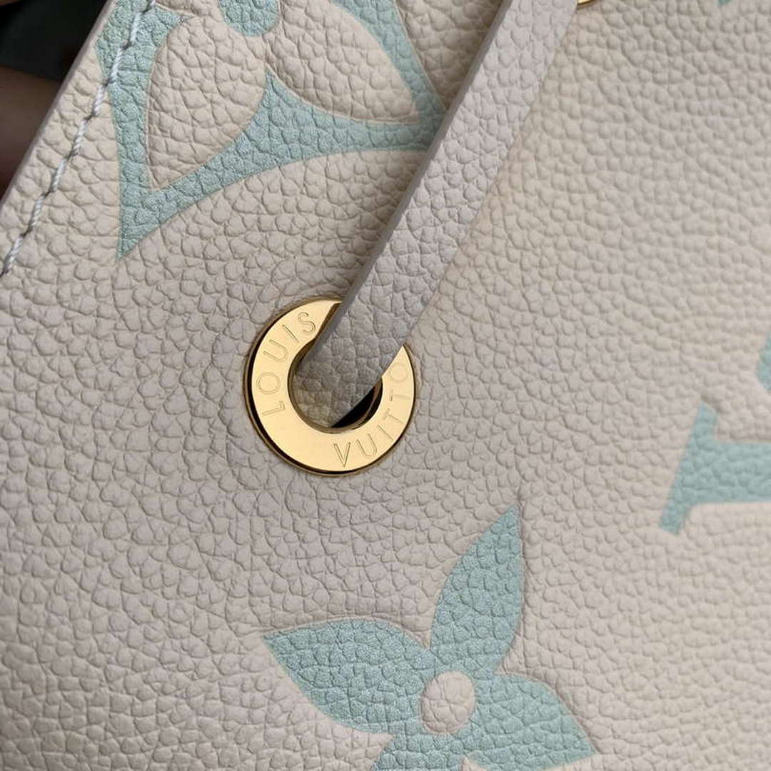 LV M24048 Louis Vuitton N¨¦oNo¨¦ BB Bucket Bag Latte White Matcha - Default Title - View 6