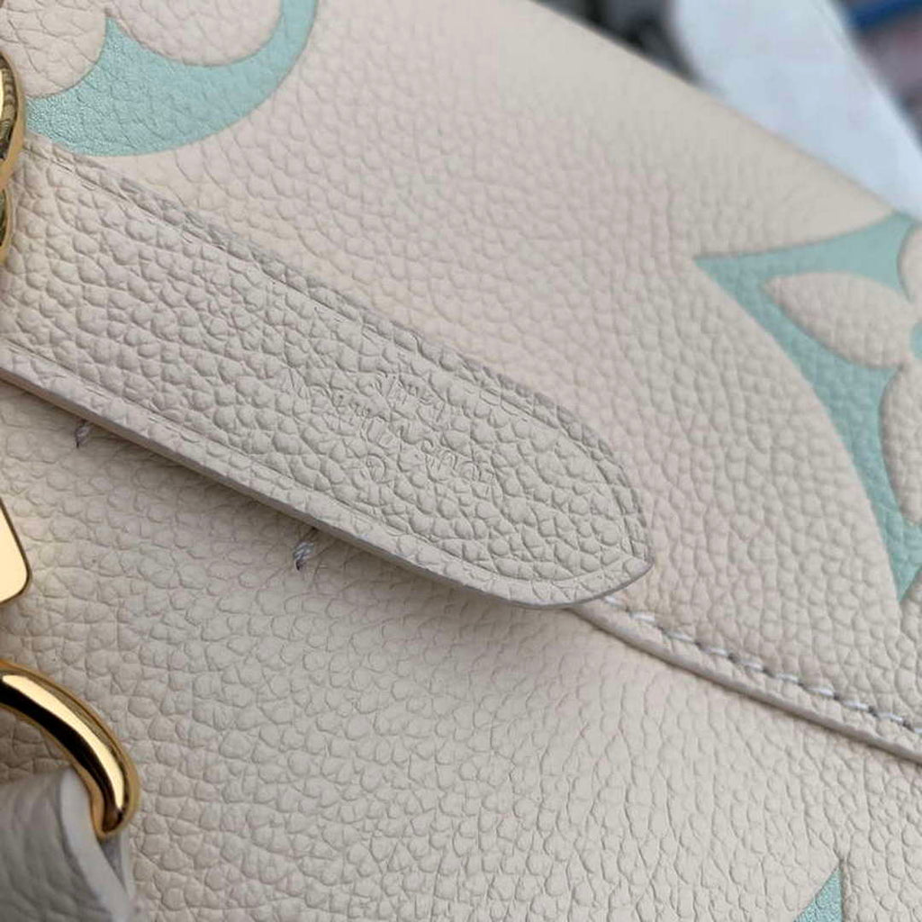 LV M24048 Louis Vuitton N¨¦oNo¨¦ BB Bucket Bag Latte White Matcha