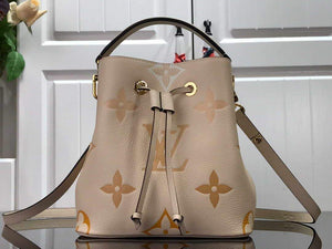 LV M45716 Louis Vuitton N¨¦ONO¨¦ BB M45709 Bag Cream Saffron - luxibagsmall