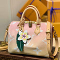 LV M45724 Louis Vuitton Speedy Bandouliere 25 Hendbag Pink