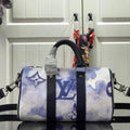 LV M45761 Louis Vuitton Keepall XS Watercolor Blue