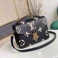 LV M45773 Louis Vuitton M45596 Pochette Metis Bag Black