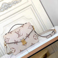 LV M45596 Louis Vuitton Pochette M¨¦tis M45773 Bag Cream Pink - luxibagsmall
