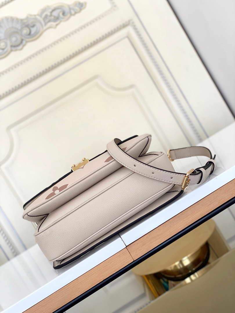 LV M45596 Louis Vuitton Pochette M¨¦tis M45773 Bag Cream Pink - luxibagsmall