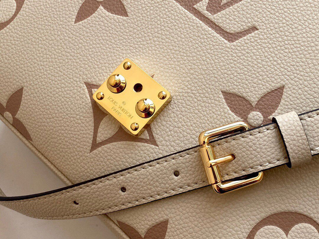 LV M45596 Louis Vuitton Pochette M¨¦tis M45773 Bag Cream Pink - luxibagsmall