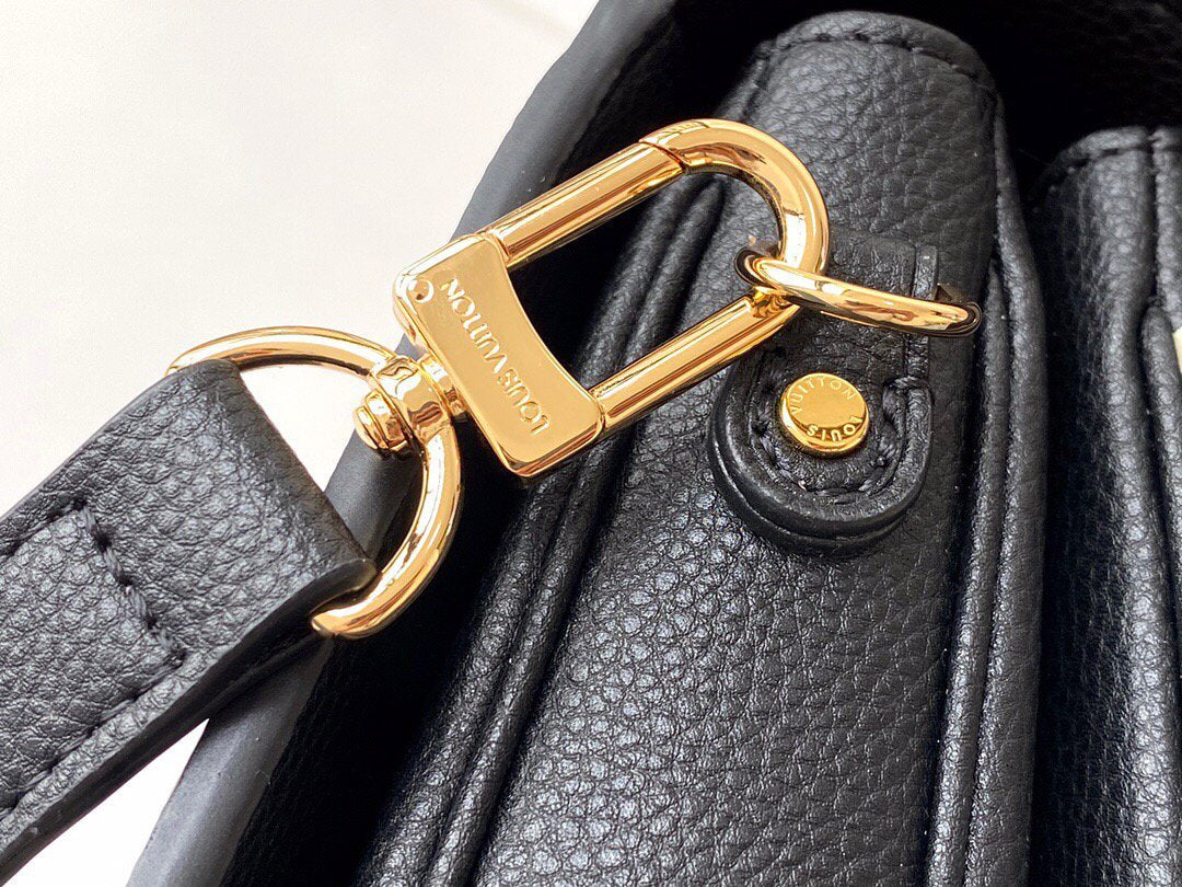 LV M45773 Louis Vuitton Pochette M¨¦tis M45596 Bag Black Beige - luxibagsmall