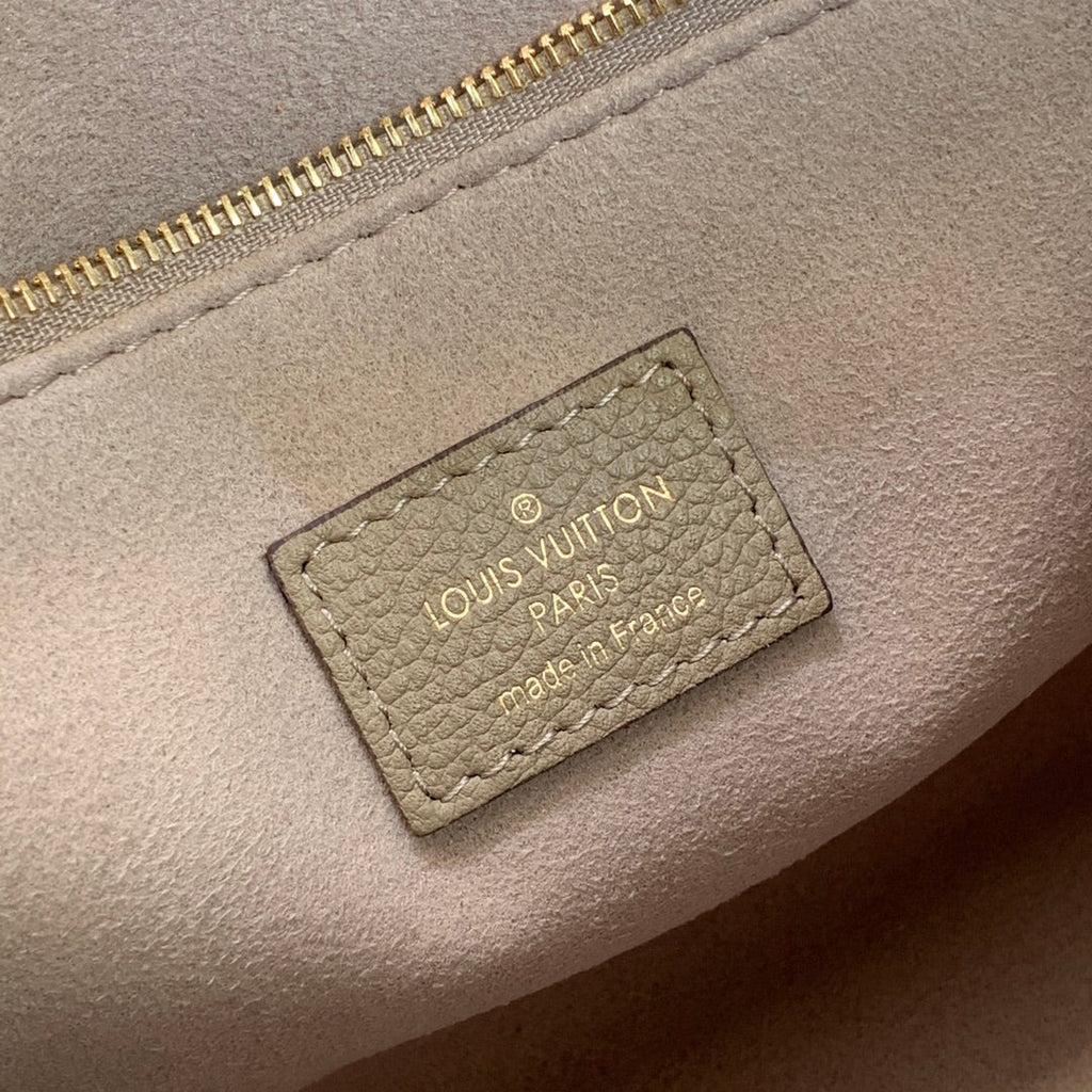 LV M45779 Louis Vuitton Onthego Pm Bag leather Gray