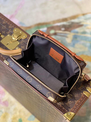 LV M45785  Louis Vuitton LVxNBA Handle Trunk Monogram - luxibagsmall
