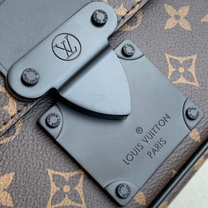 LV M45807 Louis Vuitton S Lock Sling Bag Black - Default Title - View 5