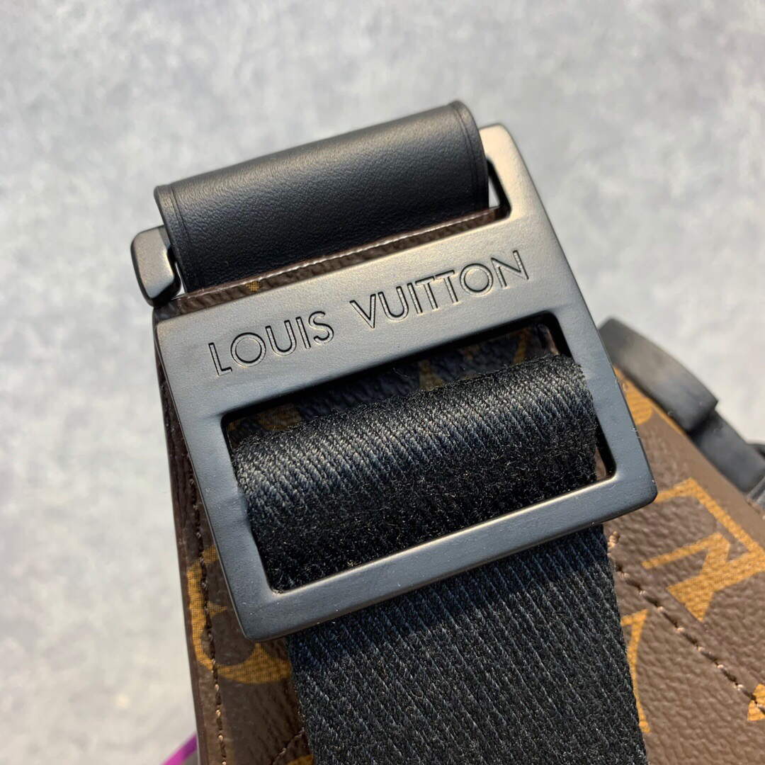 LV M45807 Louis Vuitton S Lock Sling Bag Purple - Default Title - View 7
