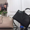 LV M45811 Louis Vuitton Grand Palais Monogram Tote Bag Black M45833